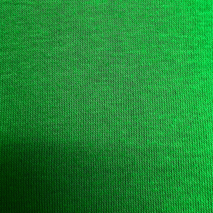 Lime Green Leisure Sweatshirt Fleece Tela